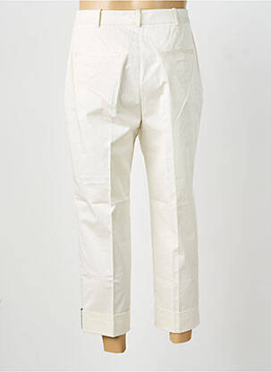 Pantalon 7/8 tissage popeline taille normale beige HUGO BOSS homme