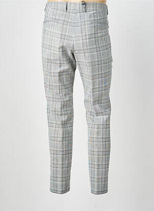Pantalon chino fermeture zippée sous rabat avec crochet taille normale gris STRELLSON homme
