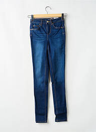 Jeans coupe slim tissage brut taille normale bleu LIU JO femme