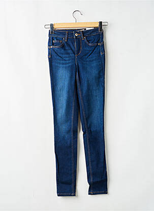 Jeans coupe slim tissage brut taille normale bleu LIU JO femme