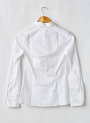 Chemise manches longues poignets boutonnés blanc HUGO BOSS homme