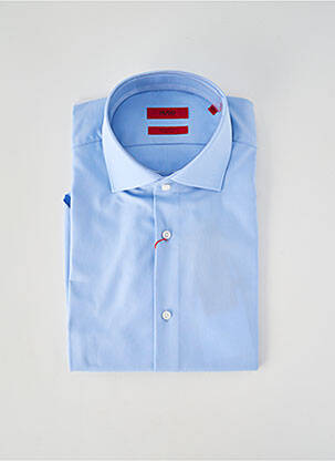 Chemise manches longues bleu HUGO BOSS homme