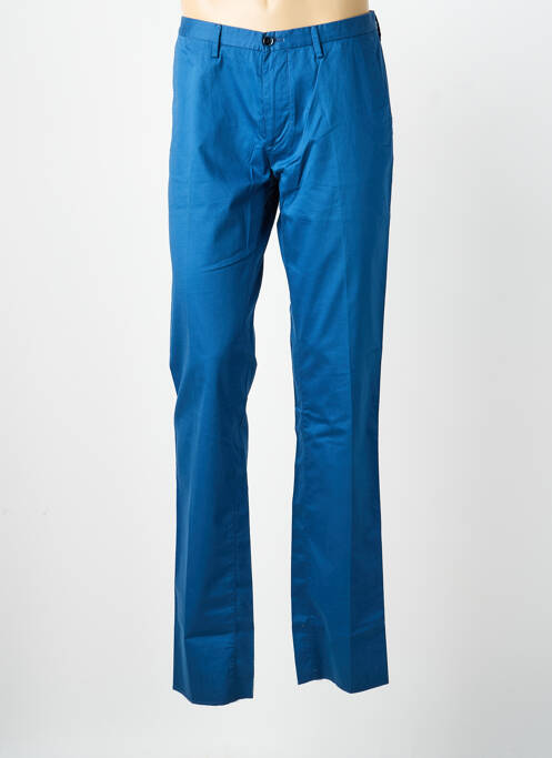 Pantalon chino tissage popeline taille normale bleu HUGO BOSS homme