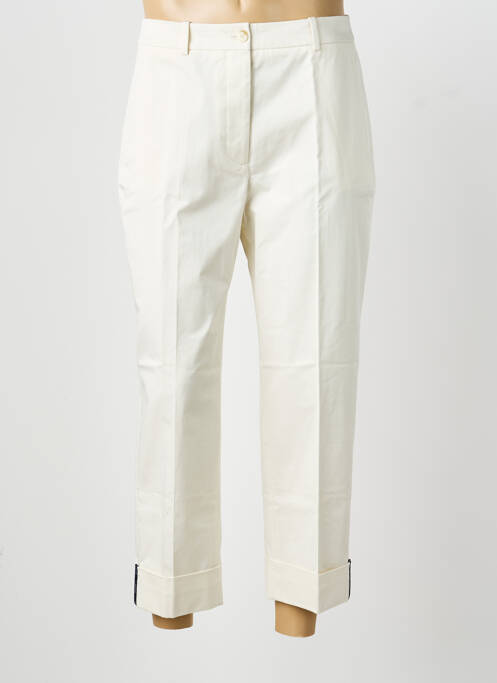 Pantalon 7/8 tissage popeline taille normale beige HUGO BOSS homme