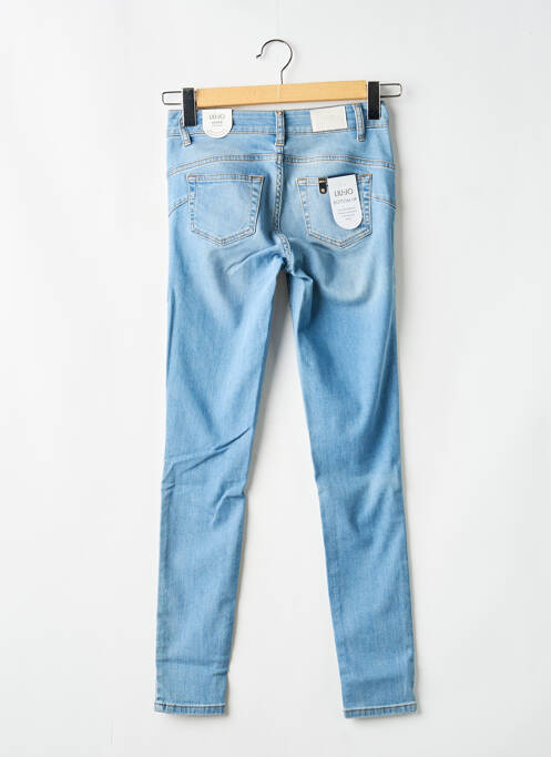 Jeans skinny tissage brut taille normale bleu LIU JO femme