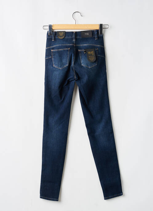 Jeans coupe slim tissage brut taille normale bleu LIU JO femme
