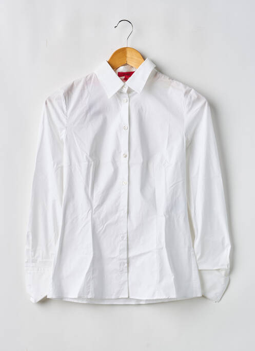 Chemise manches longues blanc HUGO BOSS homme