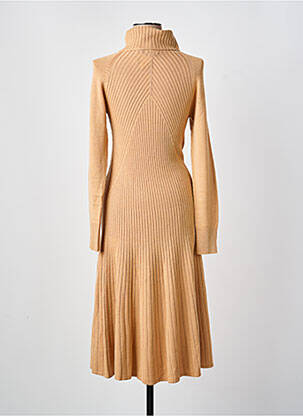 Robe longue manches longues manches longues beige MARC CAIN femme