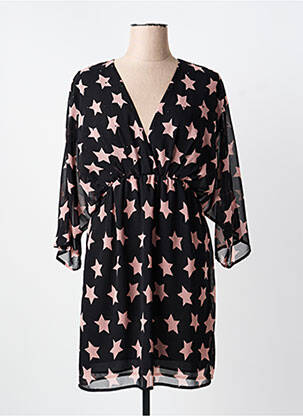 Robe courte manches longues manches longues noir LIU JO femme
