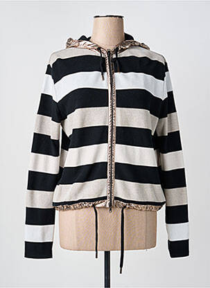 Gilet manches longues stretch noir MARC CAIN femme