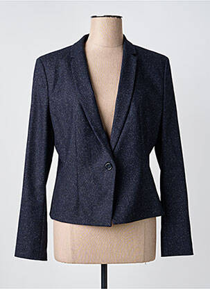 Blazer coupe cintrée bleu HUGO BOSS femme