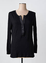 T-shirt manches longues manches longues noir EMPORIO ARMANI femme