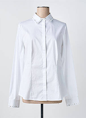 Chemisier coupe cintrée manches longues blanc LIU JO femme