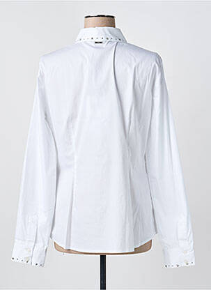 Chemisier coupe cintrée manches longues blanc LIU JO femme