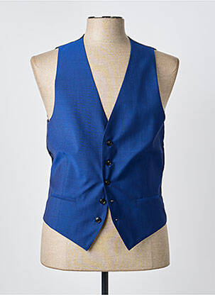 Gilet sans manche poches bleu STRELLSON homme