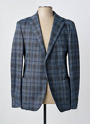 Blazer tissage chiné bleu STRELLSON homme