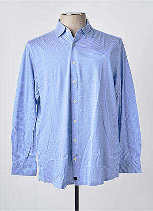 Chemise manches longues imprimé rayures bleu STRELLSON homme