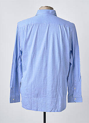 Chemise manches longues coupe droite bleu STRELLSON homme