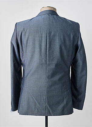 Blazer tissage chiné bleu STRELLSON homme