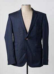Blazer coupe cintrée bleu HUGO BOSS homme