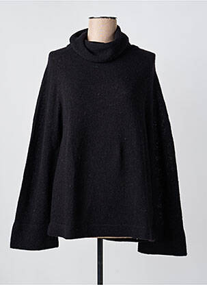 Pull col roulé noir HUGO BOSS femme