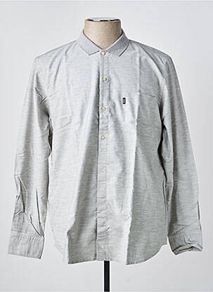 Chemise manches longues gris HUGO BOSS homme