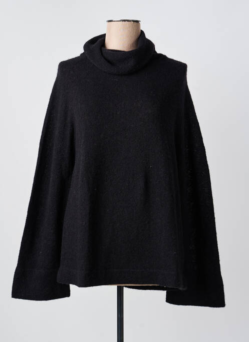 Pull col roulé noir HUGO BOSS femme