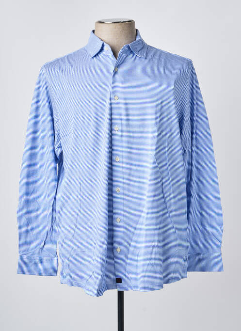 Chemise manches longues bleu STRELLSON homme