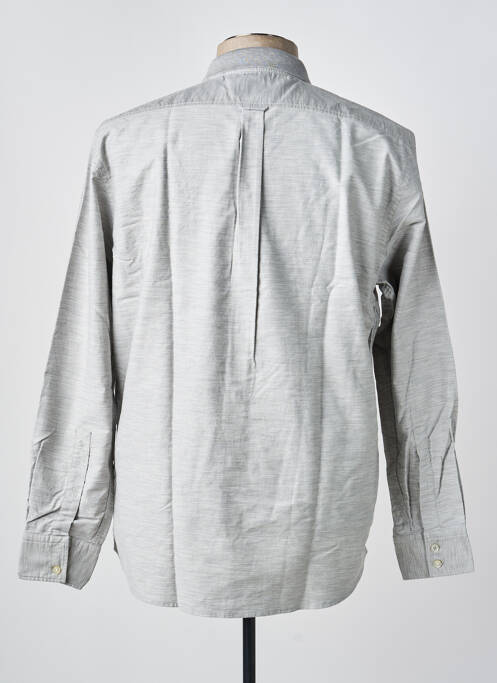 Chemise manches longues gris HUGO BOSS homme
