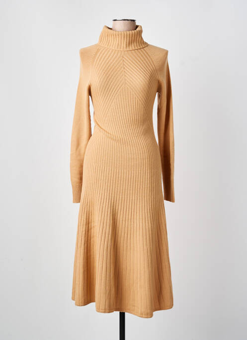 Robe longue beige MARC CAIN femme