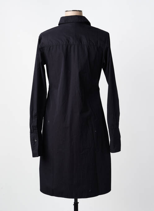 Robe mi-longue manches longues manches longues noir HUGO BOSS femme