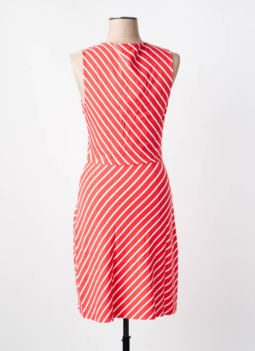 Robe mi-longue rouge ARMANI femme