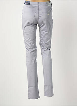 Pantalon slim taille basse taille basse gris ARMANI femme