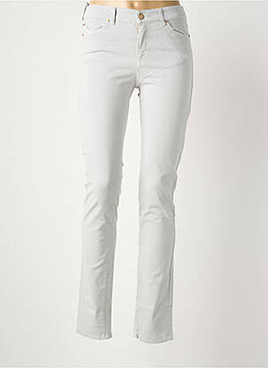 Jeans coupe slim stretch taille normale gris ARMANI femme