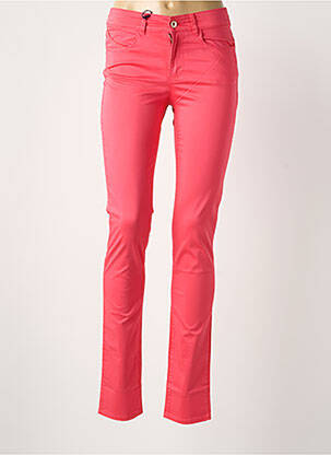 Pantalon slim taille basse taille basse rose ARMANI femme
