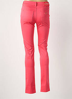 Pantalon slim taille basse taille basse rose ARMANI femme