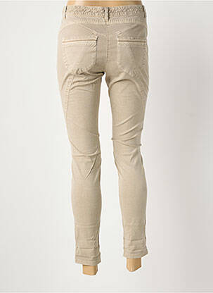 Jeans coupe slim stretch taille normale beige MARC CAIN femme