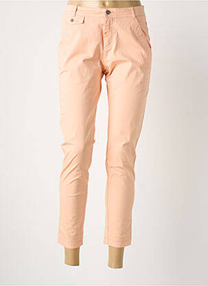 Pantalon 7/8 taille à pinces taille basse orange HUGO BOSS femme