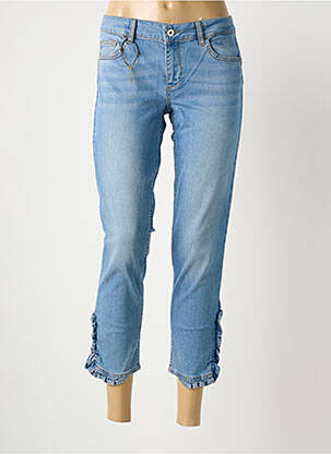 Jeans coupe slim stretch taille normale bleu LIU JO femme