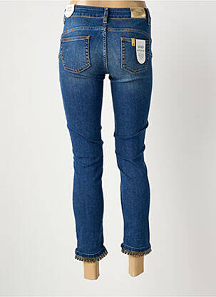 Jeans coupe slim taille basse taille basse bleu LIU JO femme