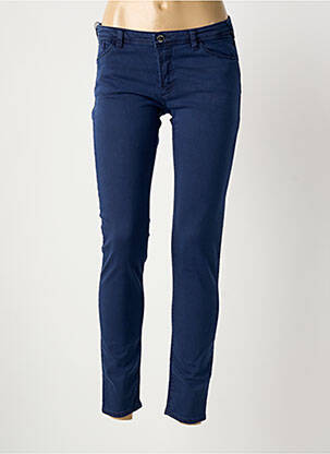 Jeans coupe slim taille basse taille basse bleu ARMANI femme