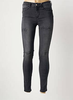 Jeans skinny taille haute taille haute noir LIU JO femme