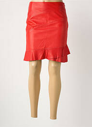 Jupe courte doublure rouge MARC CAIN femme