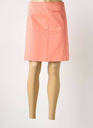 Jupe courte coupe droite orange HUGO BOSS femme