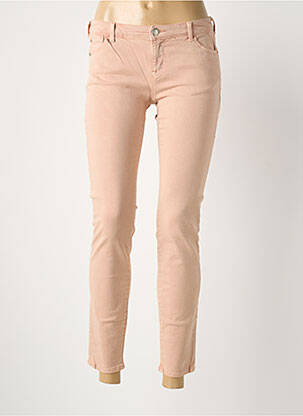 Jeans coupe slim orange ARMANI femme