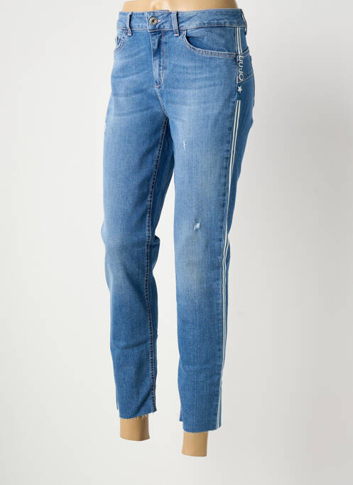 Jeans coupe slim stretch taille normale bleu LIU JO femme