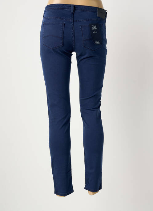 Jeans coupe slim bleu ARMANI femme