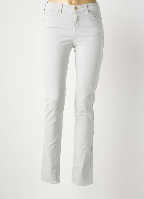 Jeans coupe slim gris ARMANI femme