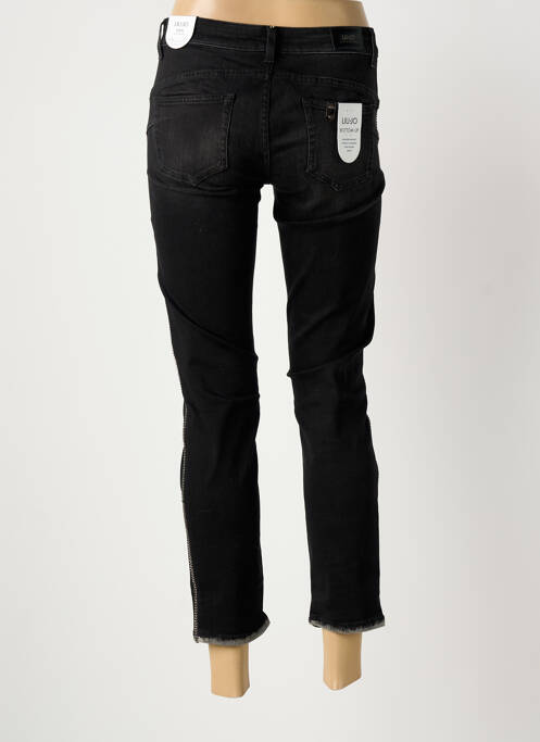 Jeans coupe slim noir LUI JO femme