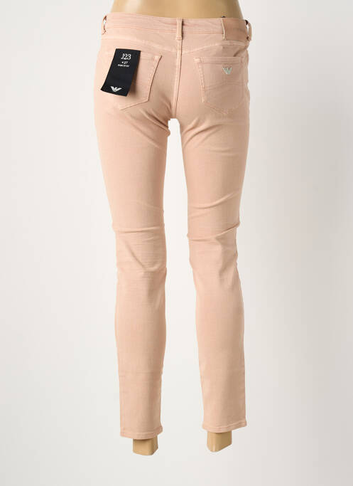 Jeans coupe slim orange ARMANI femme